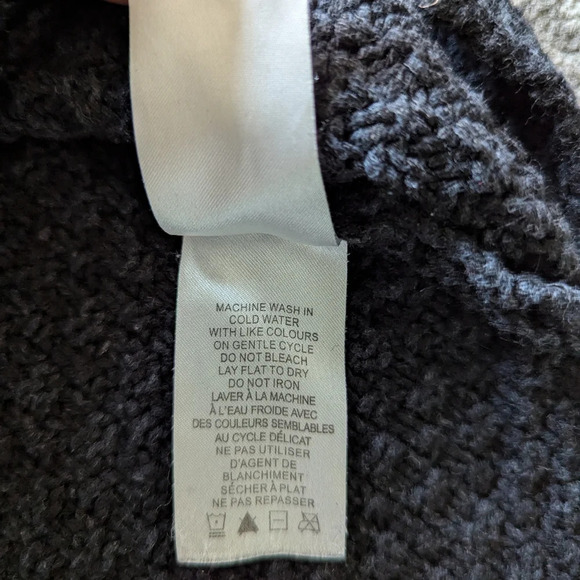 Hilary Radley Women's Cowl Neck knitted Long Sleeve Sweater Top cotton blend - Picture 10 of 10